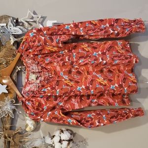 Lucky Brand Long Sleeve Blouse